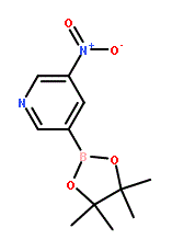 2096331-60-9 3-Nitro-5-(4,4,5,5-tetramethyl-1,3,2-dioxaborolan-2-yl)pyridine  AKSci 2810DW